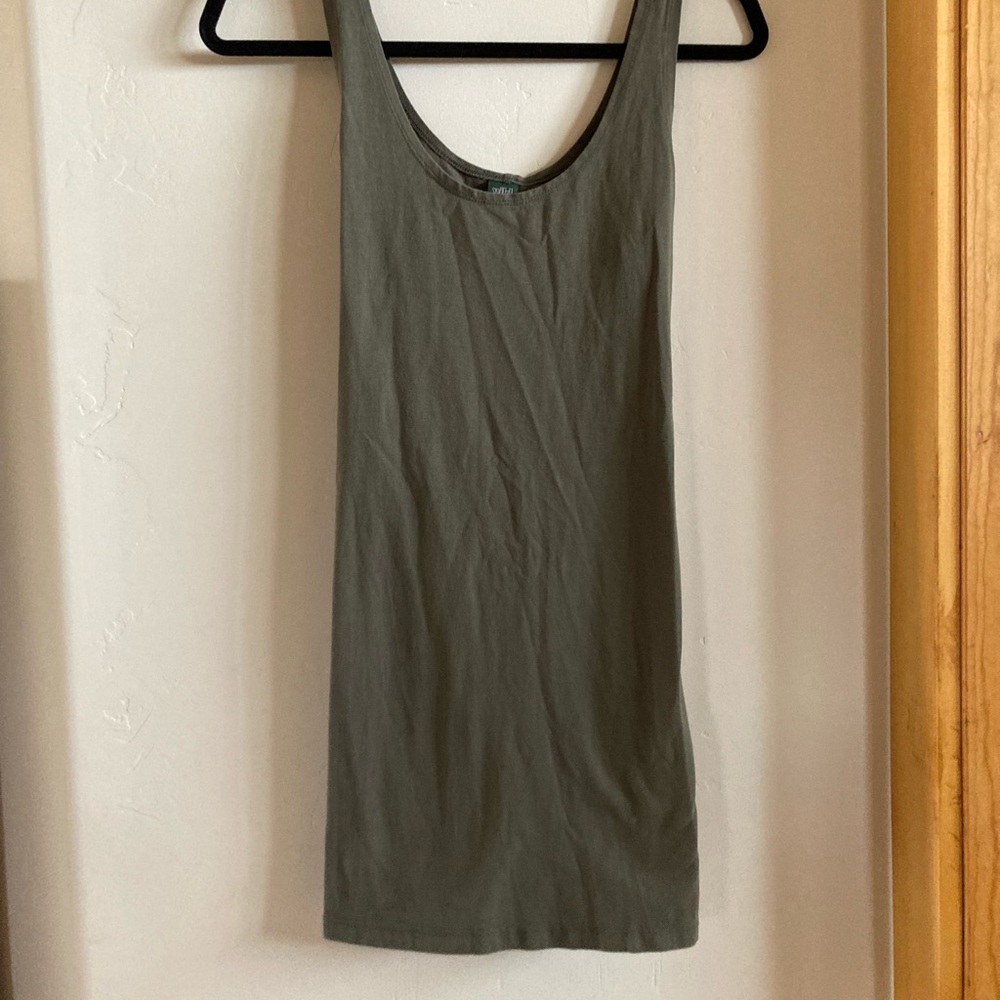 Olive Green bodycon dress